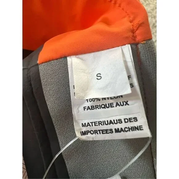 Kokatat Men's Orange High Neck Waterproof Hydrus Stance Jacket Size Small